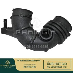 ống hút gió ngoài xe ô tô