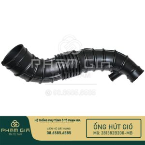 ống hút gió ngoài xe ô tô