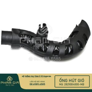 ống hút gió ngoài xe ô tô