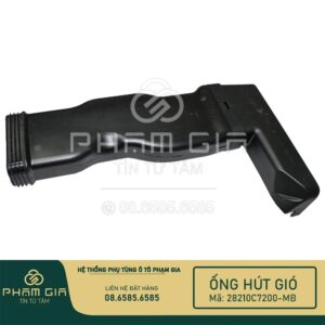 ống hút gió ngoài xe ô tô