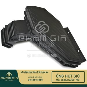 ống hút gió ngoài xe ô tô