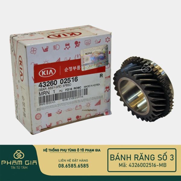 BANH RANG SO 4326002516-MB