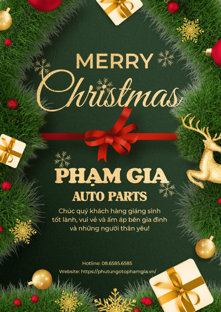 𝐌𝐄𝐑𝐑𝐘 𝐂𝐇𝐑𝐈𝐒𝐓𝐌𝐀𝐒 – Phụ Tùng Ô Tô Phạm Gia