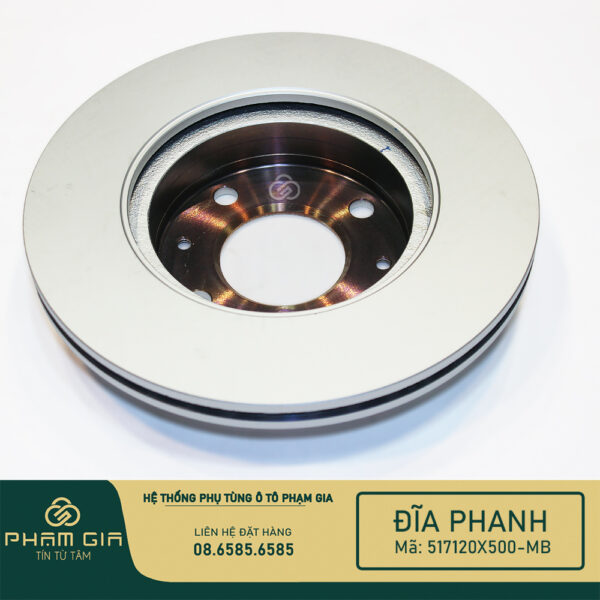 DIA PHANH TRUOC 517120X500-MB