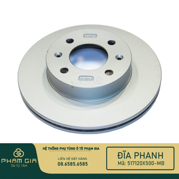 DIA PHANH TRUOC 517120X500-MB