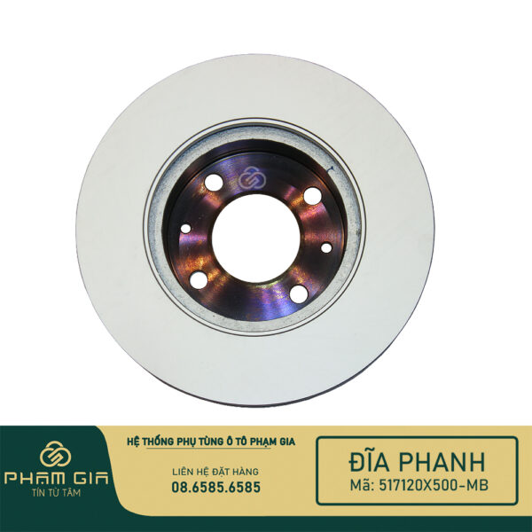 DIA PHANH TRUOC 517120X500-MB